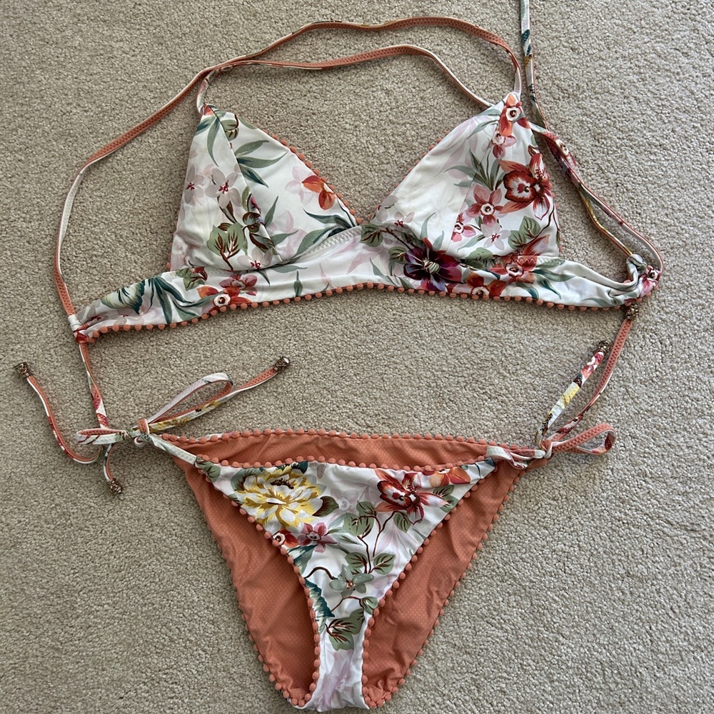 Isabella Rose Multicolor Reversible Bikini